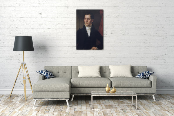 Leinwandbild John Vanderlyn - John A. Sidell