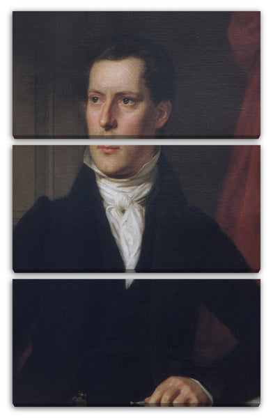 Leinwandbild John Vanderlyn - John A. Sidell