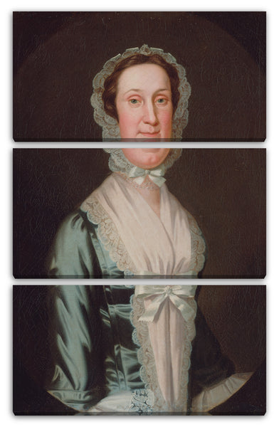 Leinwandbild John Wollaston - Frau Joseph Reade