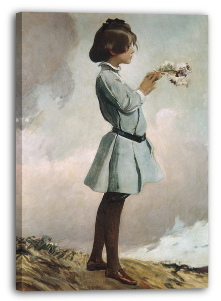 Leinwandbild John White Alexander - Geraldine Russell