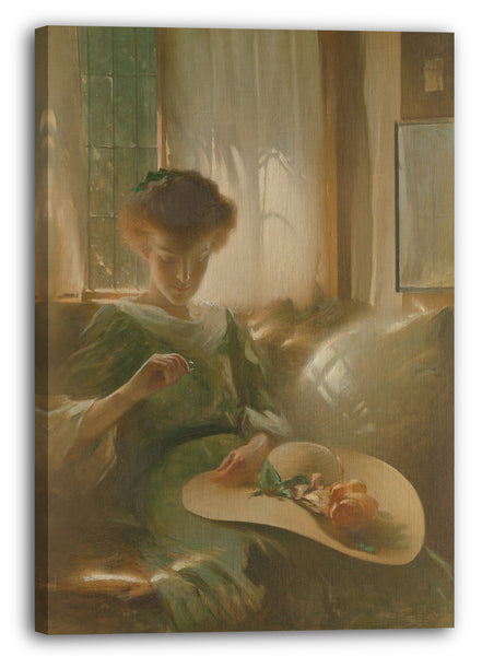 Leinwandbild John White Alexander - Der Ring