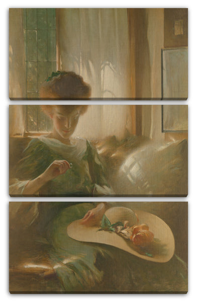 Leinwandbild John White Alexander - Der Ring