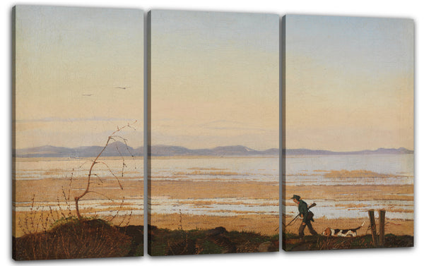 Leinwandbild Johan Thomas Lundby - Ein Abend am See Arresø
