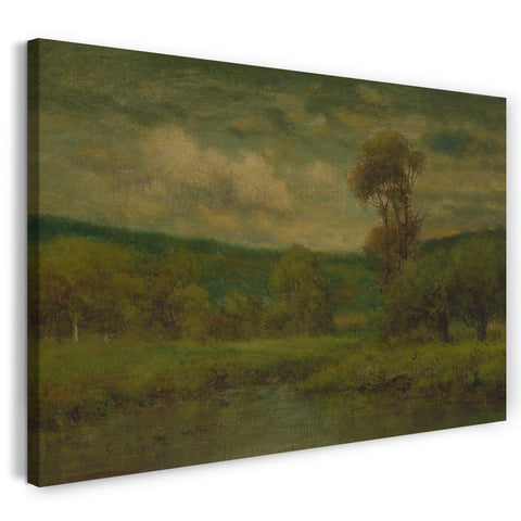 Leinwandbild George Inness - Landschaft