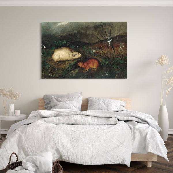 Leinwandbild John Woodhouse Audubon - Hudson's Bay Lemming
