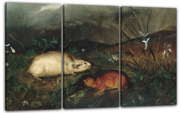 Leinwandbild John Woodhouse Audubon - Hudson's Bay Lemming