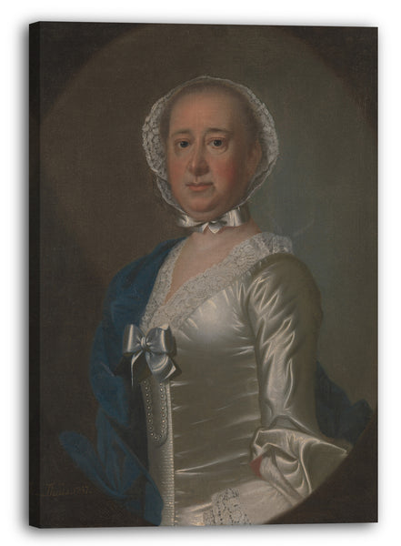 Leinwandbild Jeremia Theus - Frau Gabriel Manigault