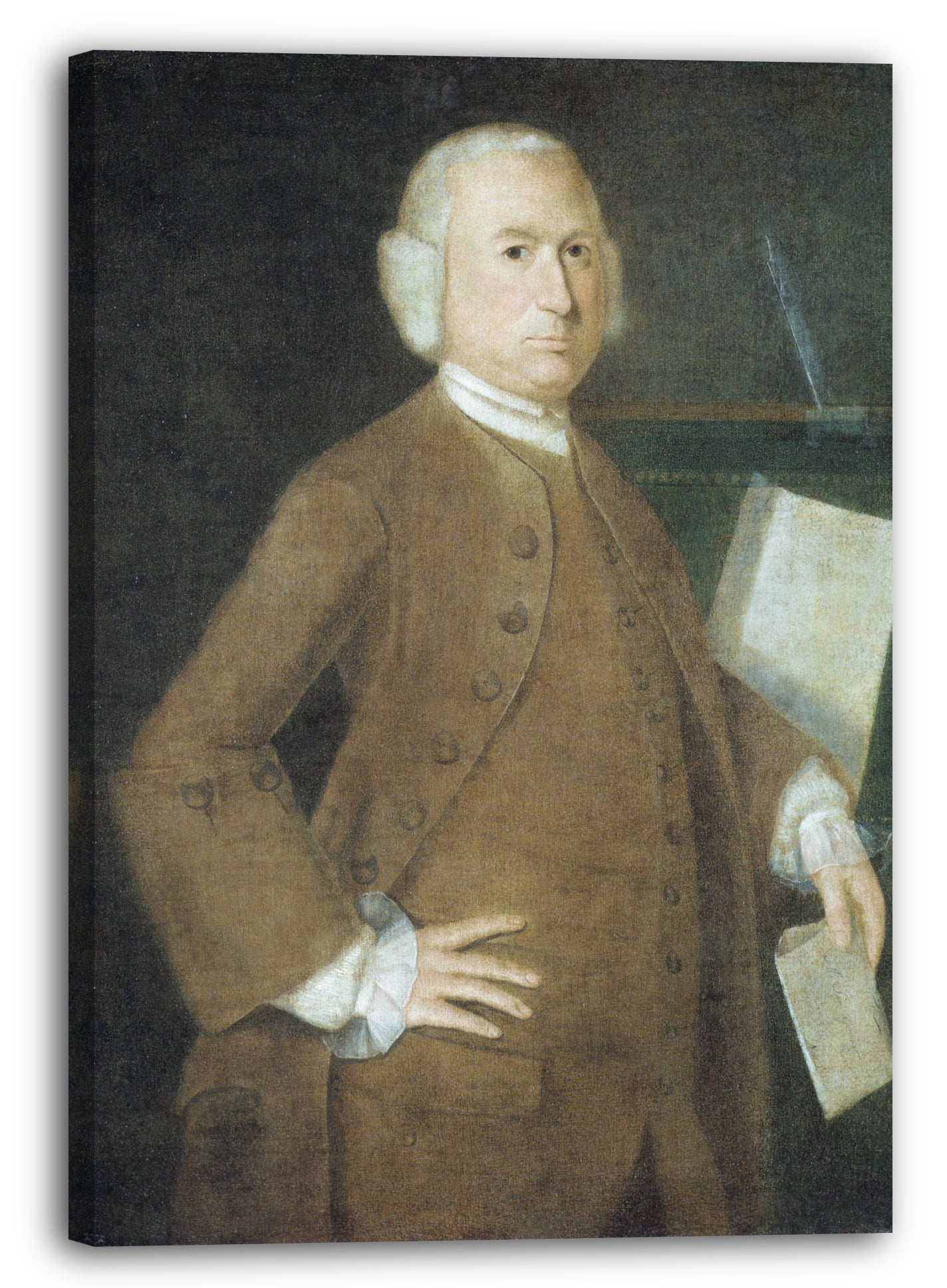 Leinwandbild William Johnston - Samuel Gardiner