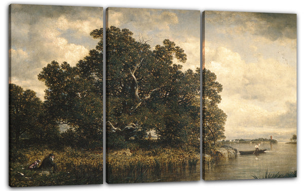 Leinwandbild David Johnson - Bayside, New Rochelle, New York