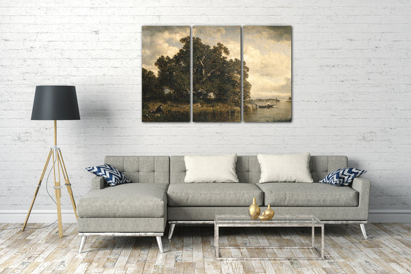 Leinwandbild David Johnson - Bayside, New Rochelle, New York