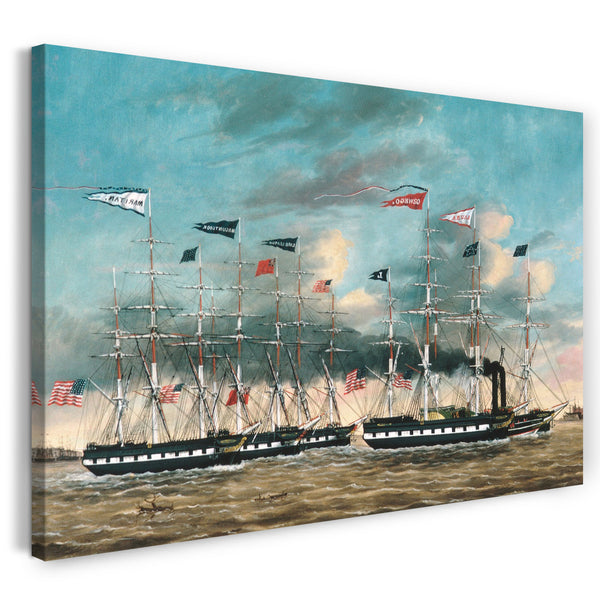 Leinwandbild James Guy Evans - The Tow Boat Conqueror