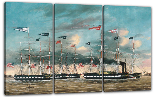 Leinwandbild James Guy Evans - The Tow Boat Conqueror