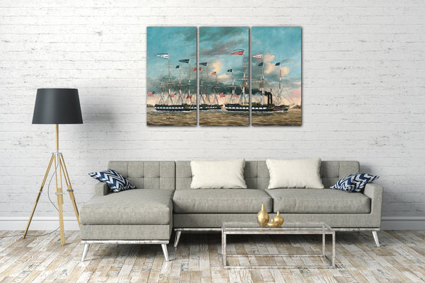 Leinwandbild James Guy Evans - The Tow Boat Conqueror