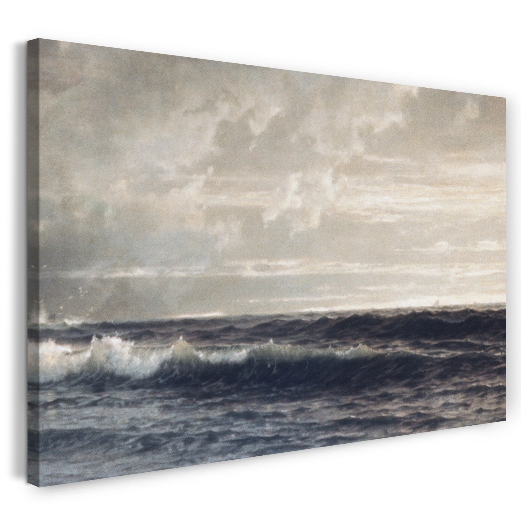 Leinwandbild William Trost Richards - In der Nähe von Land's End, Cornwall