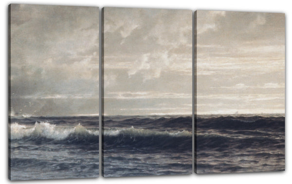 Leinwandbild William Trost Richards - In der Nähe von Land's End, Cornwall