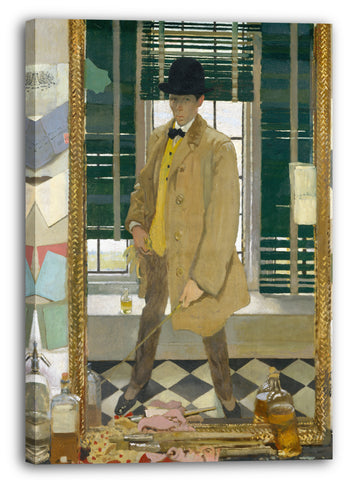 Leinwandbild William Orpen - Selbstporträt