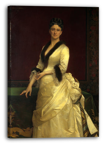 Leinwandbild Alexandre Cabanel - Katharina Lorillard Wolfe (1828-1887)