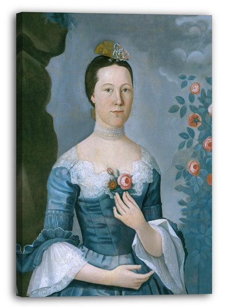 Leinwandbild John Durand - Susannah oder Mary Bontecou