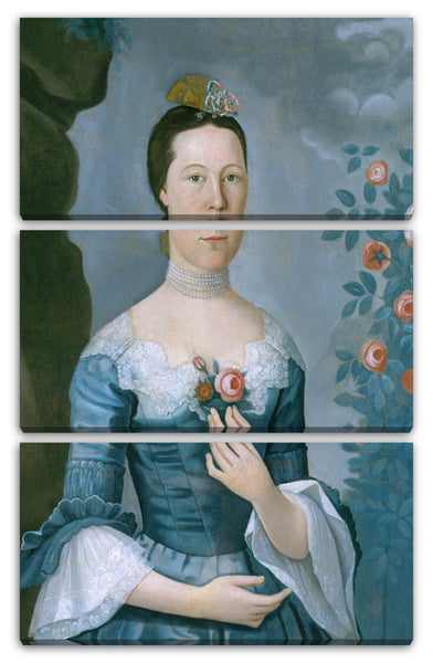 Leinwandbild John Durand - Susannah oder Mary Bontecou