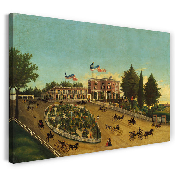 Leinwandbild ca. 1855 - Der Claremont