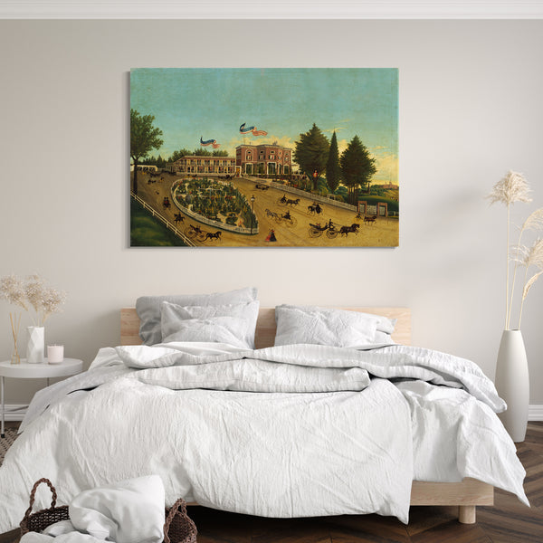 Leinwandbild ca. 1855 - Der Claremont