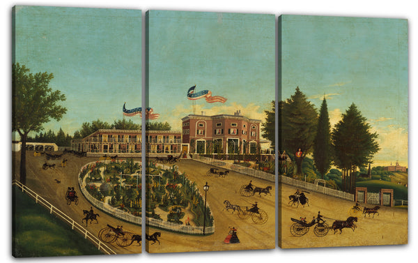 Leinwandbild ca. 1855 - Der Claremont
