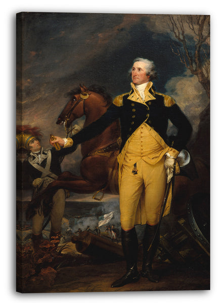 Leinwandbild John Trumbull - George Washington vor der Schlacht von Trenton