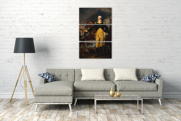 Leinwandbild John Trumbull - George Washington vor der Schlacht von Trenton