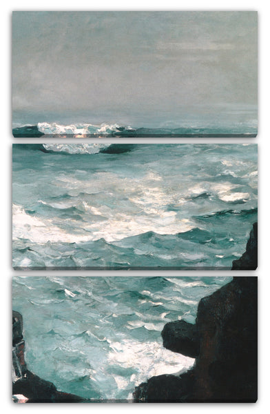 Leinwandbild Winslow Homer - Cannon Rock