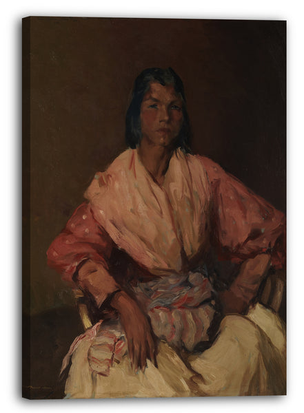 Leinwandbild Robert Henri - Der spanische Zigeuner