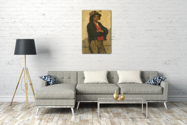 Leinwandbild William Morris Jagd - Italienischer Junge