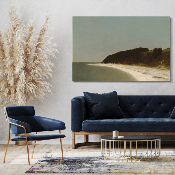 Leinwandbild John Frederick Kensett - Eatons Hals, Long Island
