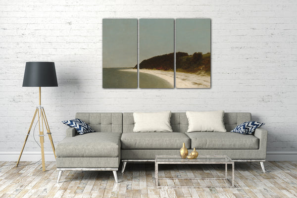 Leinwandbild John Frederick Kensett - Eatons Hals, Long Island