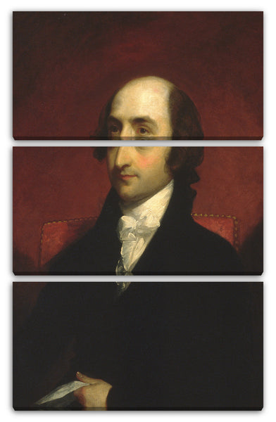 Leinwandbild Gilbert Stuart - Albert Gallatin