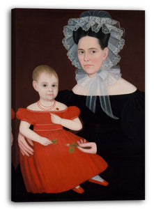 Leinwandbild Ammi Phillips - Frau Mayer und Tochter
