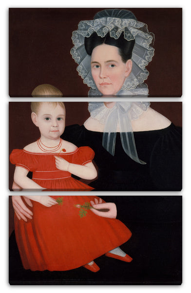 Leinwandbild Ammi Phillips - Frau Mayer und Tochter