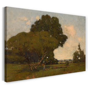 Leinwandbild William A. Harper - Die Bäume, früher Nachmittag, Frankreich