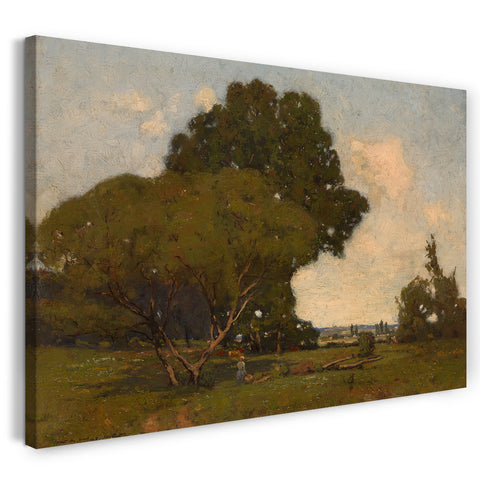 Leinwandbild William A. Harper - Die Bäume, früher Nachmittag, Frankreich