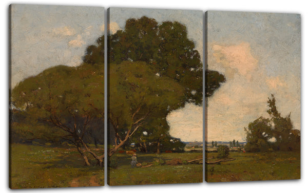 Leinwandbild William A. Harper - Die Bäume, früher Nachmittag, Frankreich