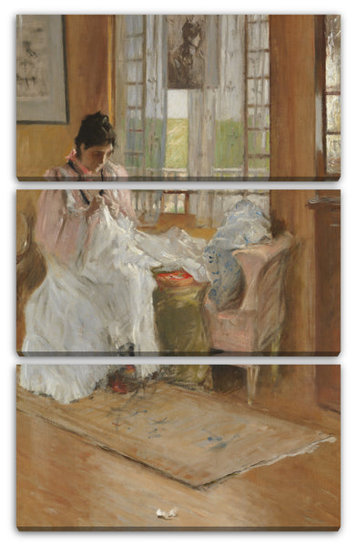Leinwandbild William Merritt Chase - Für den Kleinen