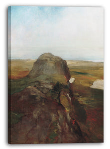 Leinwandbild John La Farge - Herbststudie, Blick über Hanging Rock, Newport, R.I.