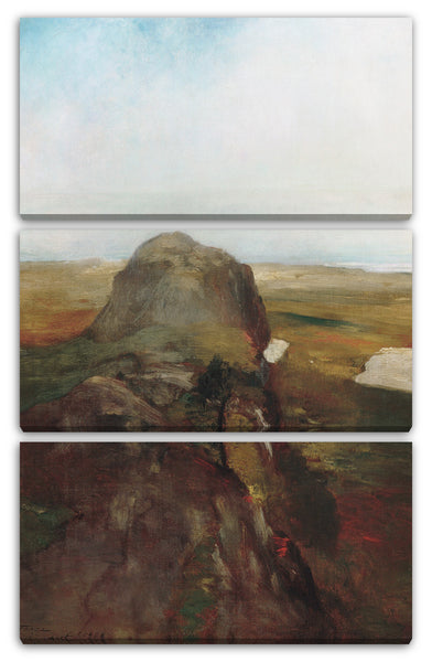 Leinwandbild John La Farge - Herbststudie, Blick über Hanging Rock, Newport, R.I.