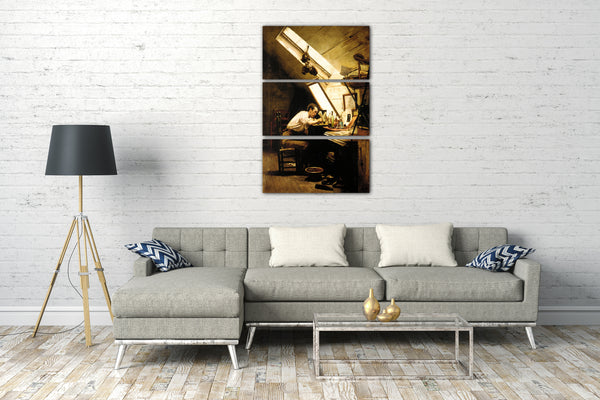 Leinwandbild Stacy Tolman - Der Radierer