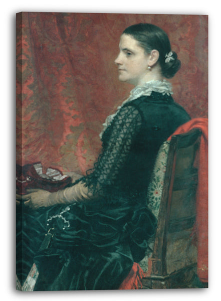 Leinwandbild Thomas Hicks - Frau Thomas Hicks