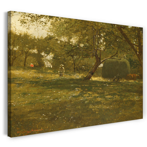 Leinwandbild Winslow Homer - Ernte-Szene