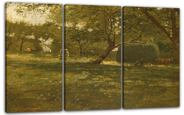 Leinwandbild Winslow Homer - Ernte-Szene