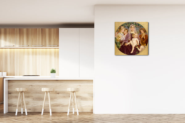 Leinwandbild Frederick William MacMonnies - Madonna von Giverny