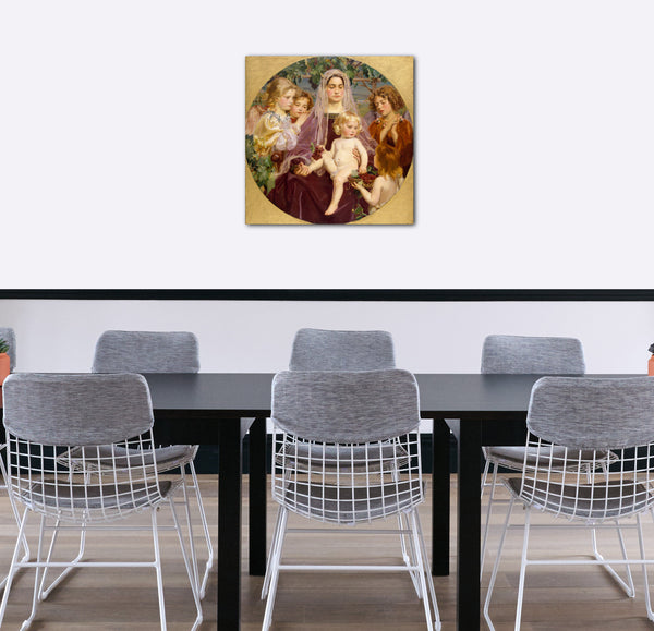 Leinwandbild Frederick William MacMonnies - Madonna von Giverny