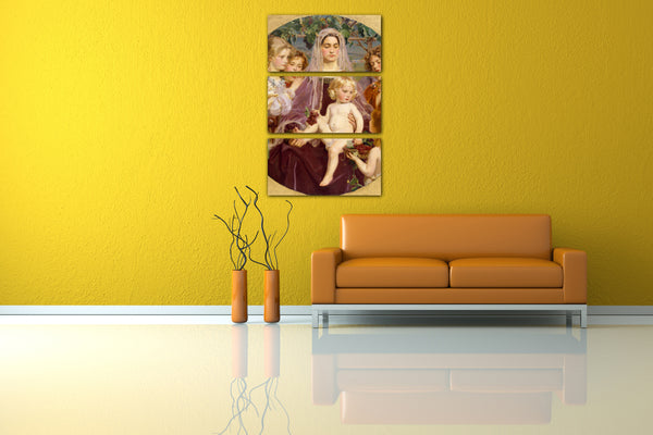Leinwandbild Frederick William MacMonnies - Madonna von Giverny