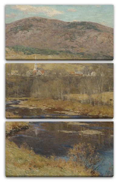 Leinwandbild Willard Metcalf - Das Nordland